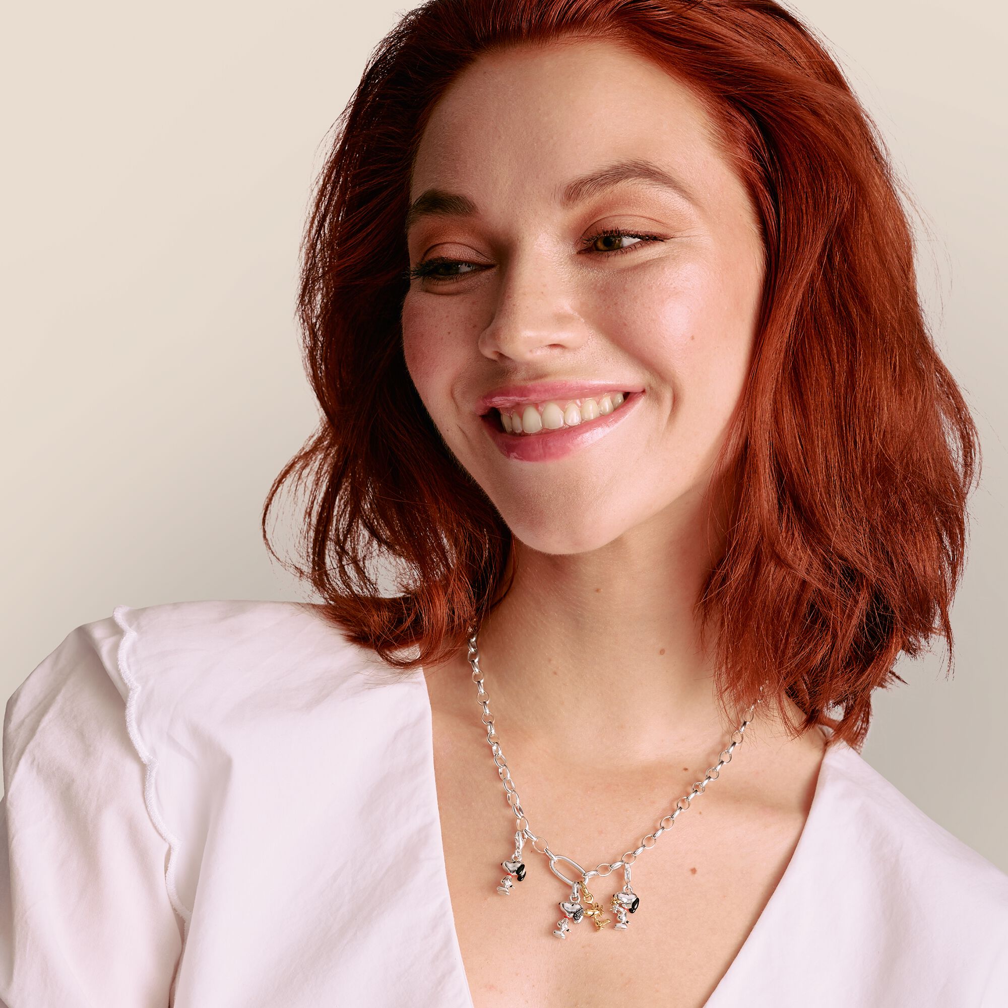 THOMAS SABO Charm Pendant Snoopy PEANUTS