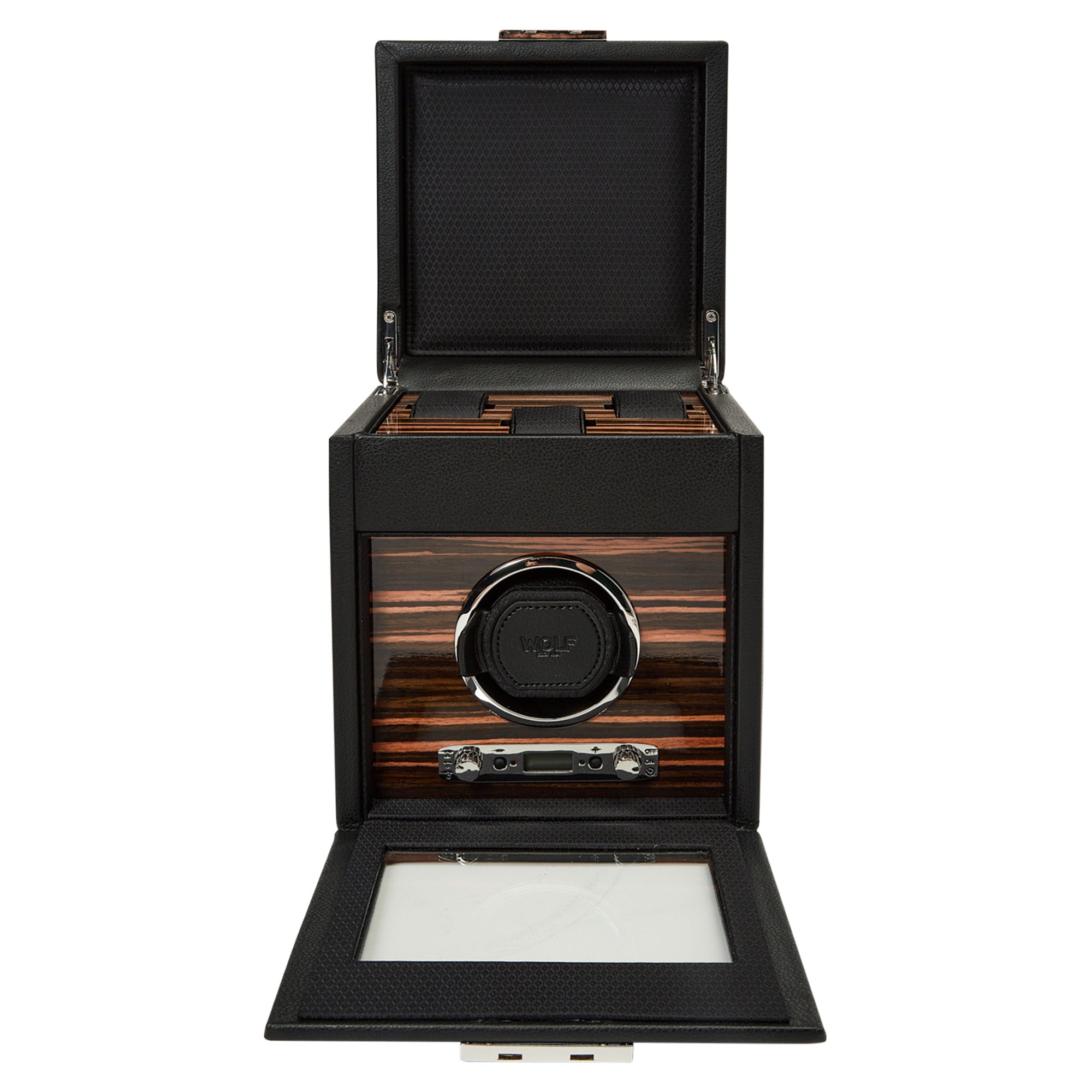 Wolf Roadster Single Winder with Storage Black