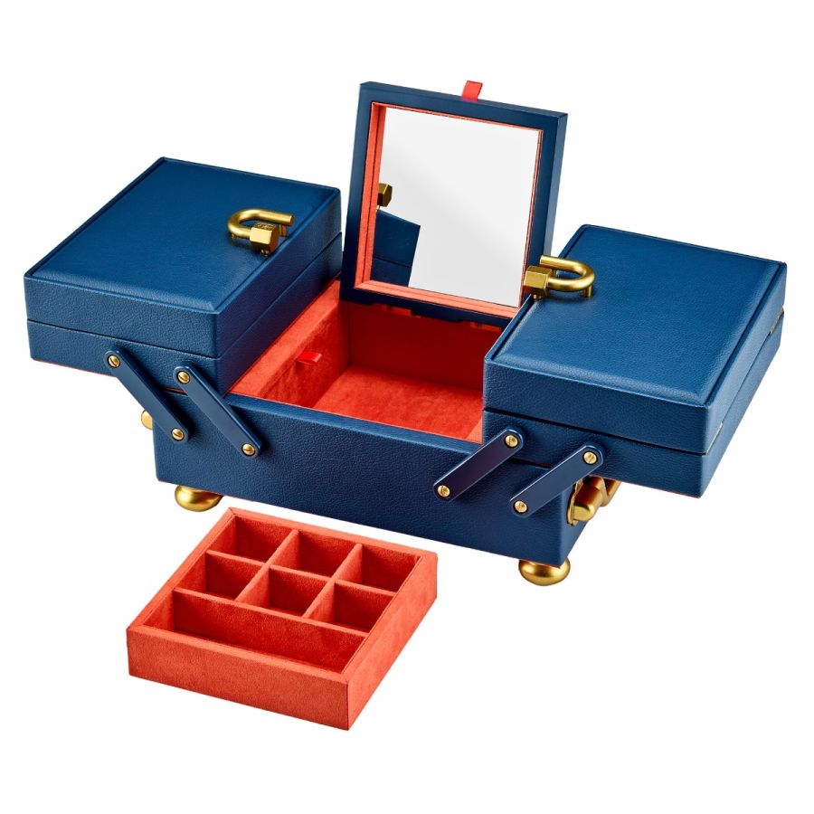 WOLF Marla Aaron Baby Everything Box Navy
