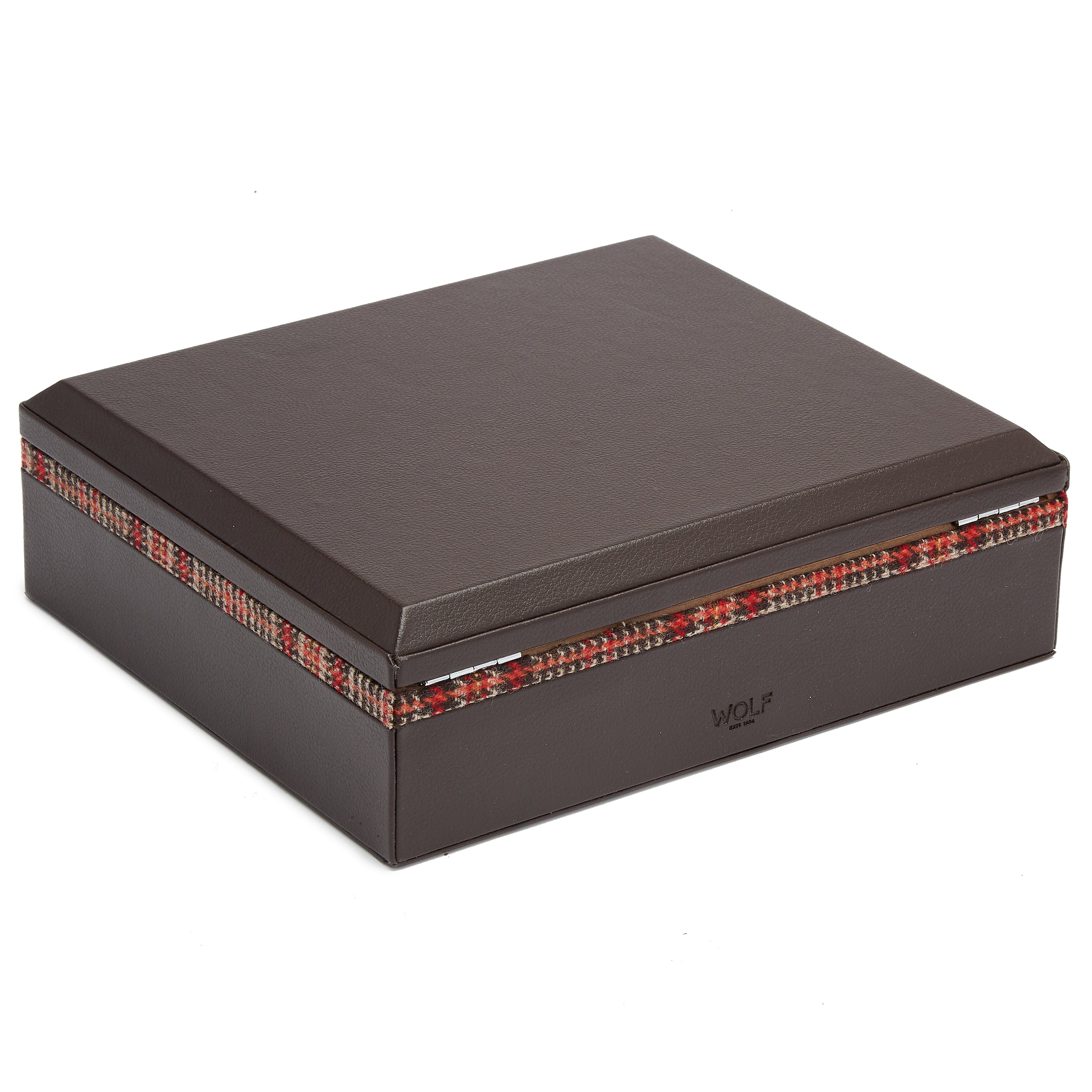 Wolf WM x WOLF Humidor Cigar Case Brown