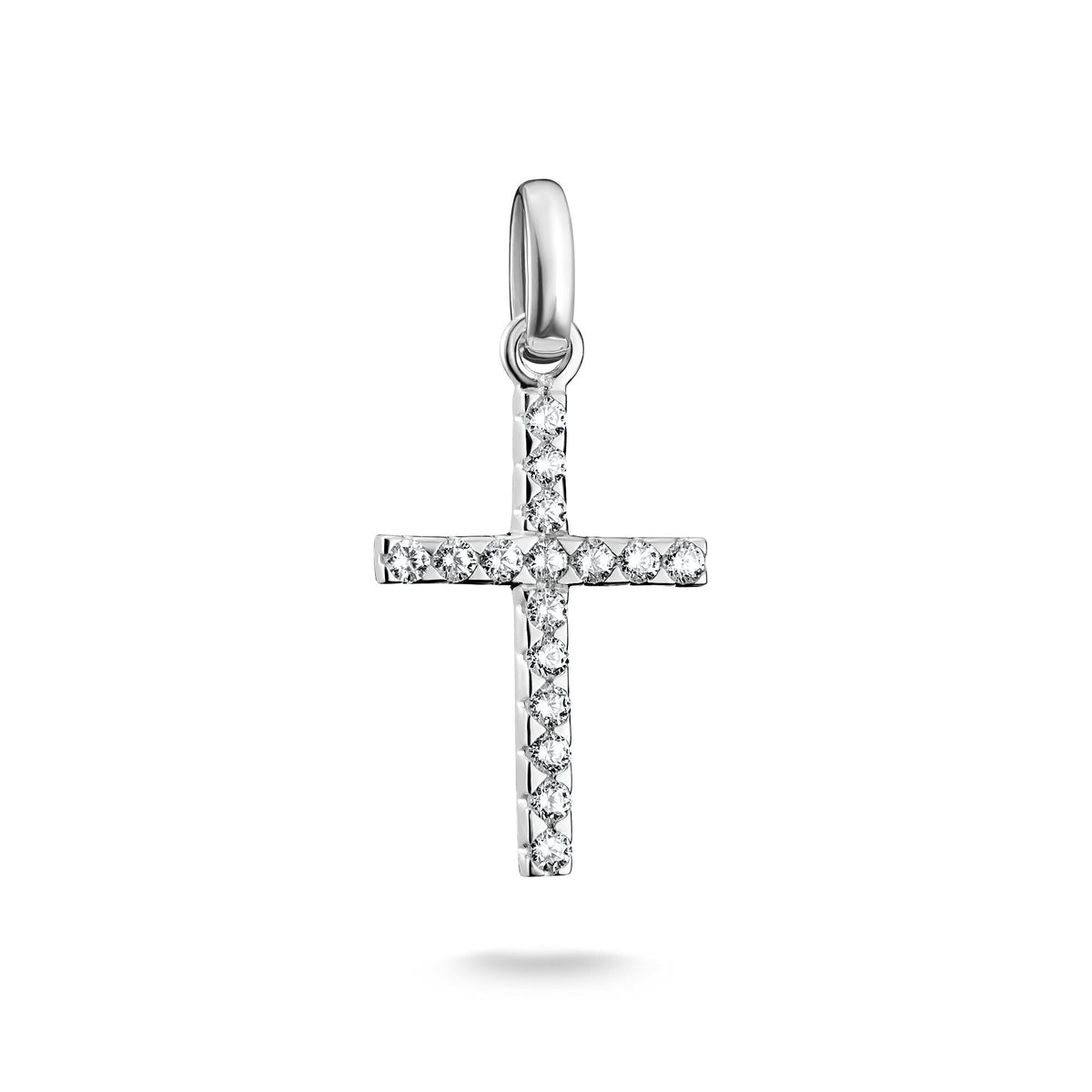THOMAS SABO Connect Charm cross with stones
