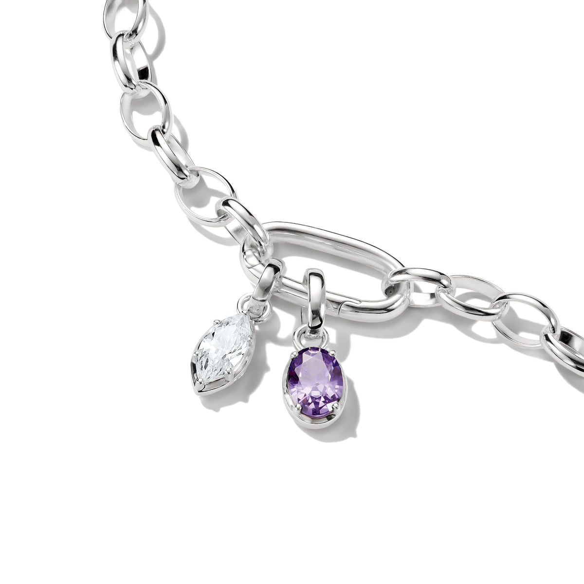 THOMAS SABO Connect Charm Birthstone April