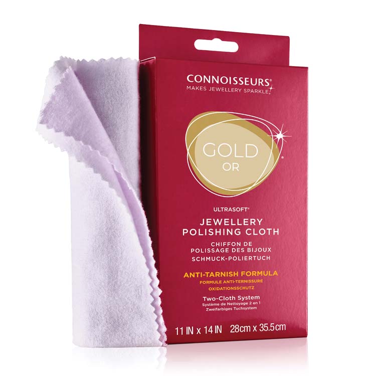 Connoisseurs UltraSoft® Gold Jewellery Polishing Cloth