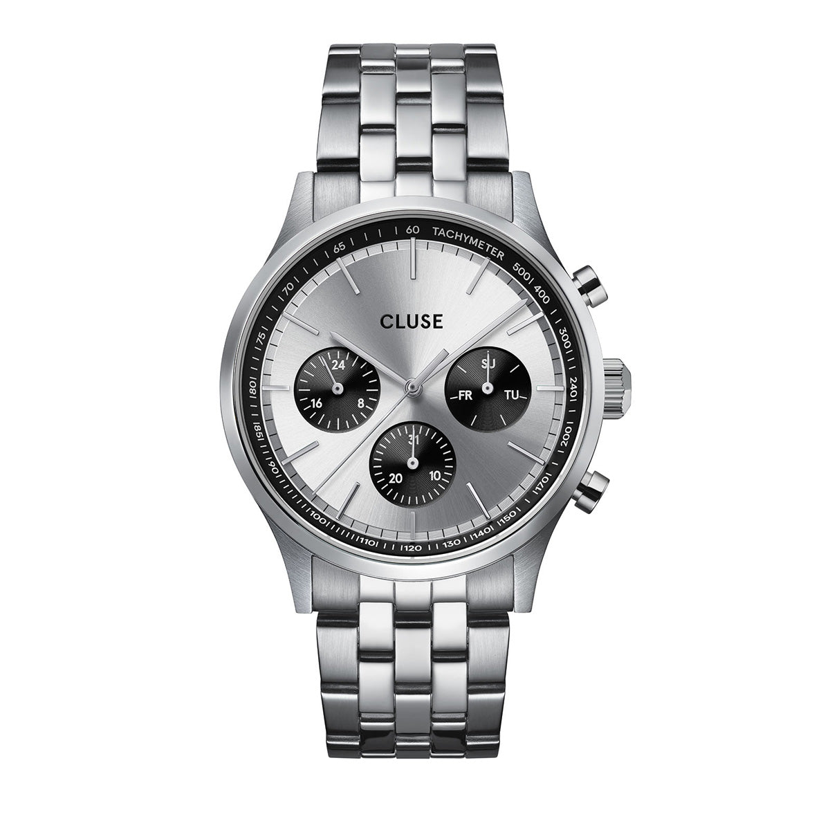 CLUSE Antheor Multifunction Silver / Silver Watch