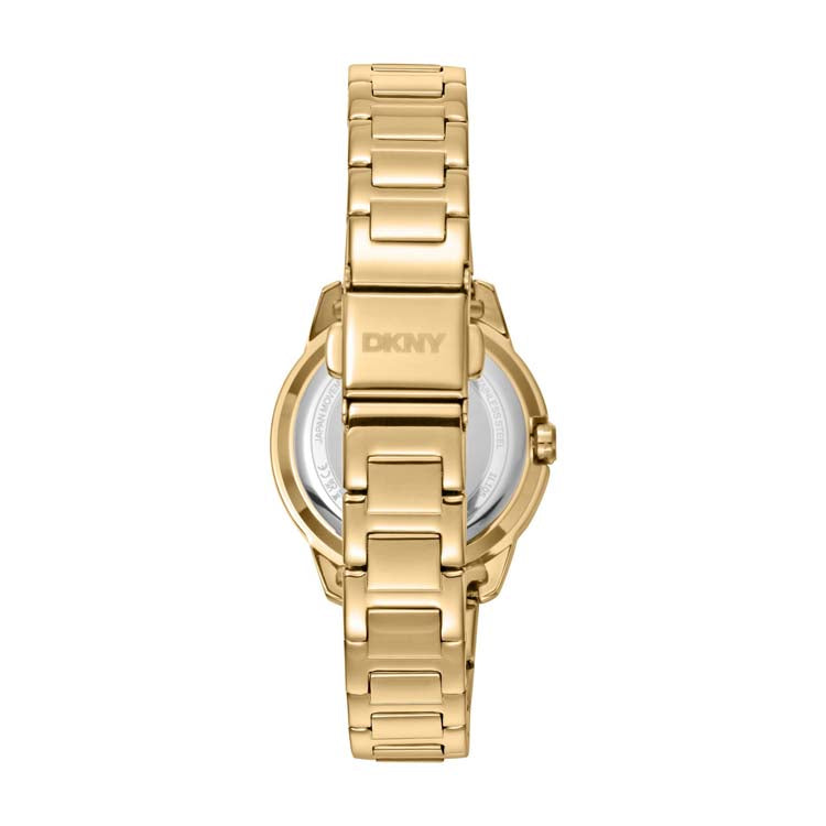 DKNY Evening Gold Stainless Steel 30mm Watch