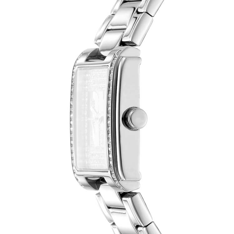 DKNY Logo Silver Stainless Steel 23x30mm Watch