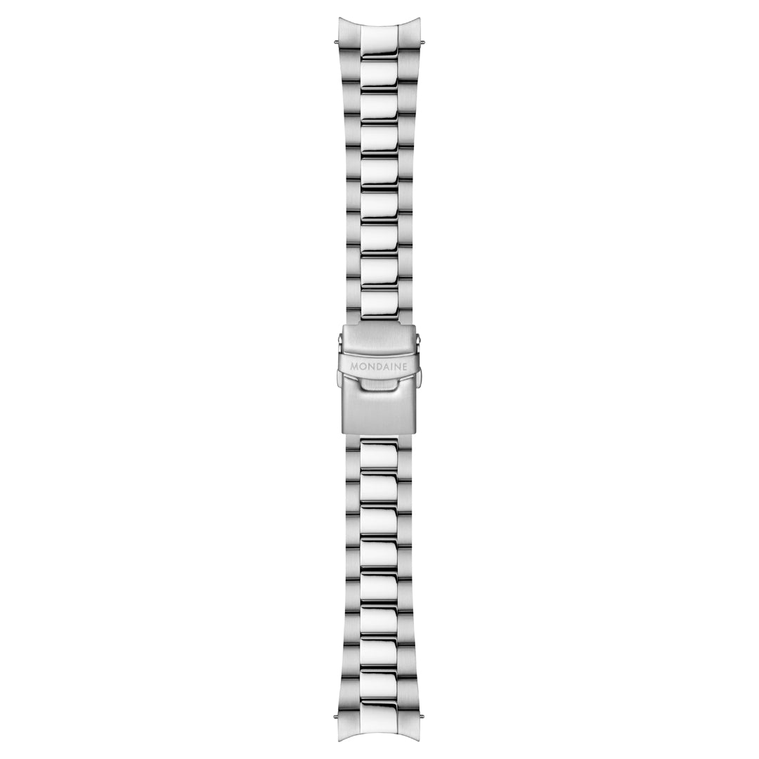 Mondaine Numeri Stainless Steel 42mm Watch - MSN.4211B.SK
