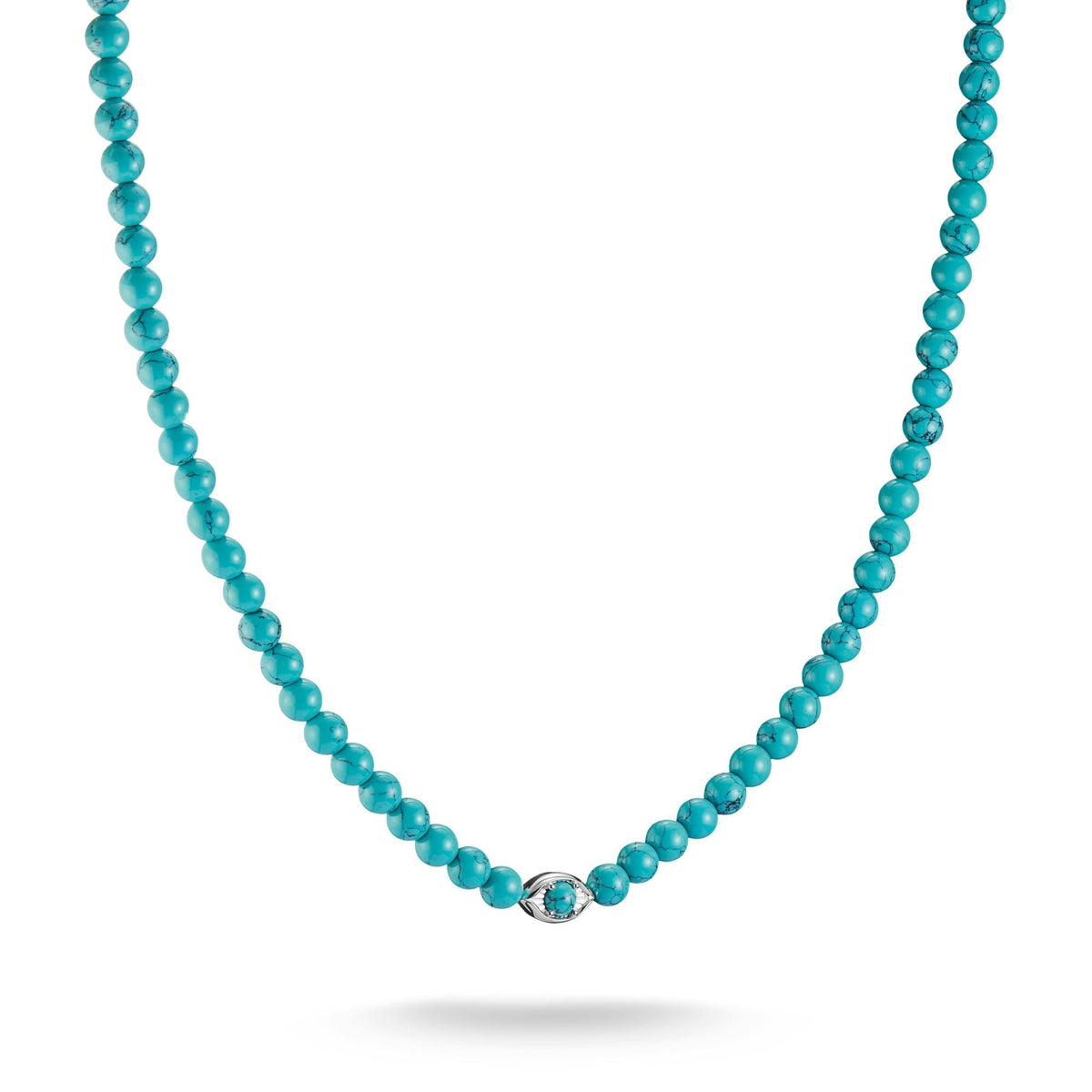 THOMAS SABO Turquoise Eye Bead Necklace
