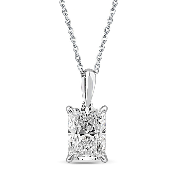 2.00ct Lab Grown Diamond Necklace in 9ct White Gold