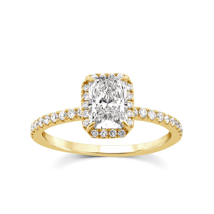 1.25ct Lab Grown Diamond Ring in 9ct Yellow Gold