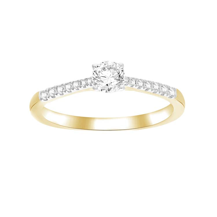 0.33ct Diamond Ring in 9ct Yellow Gold