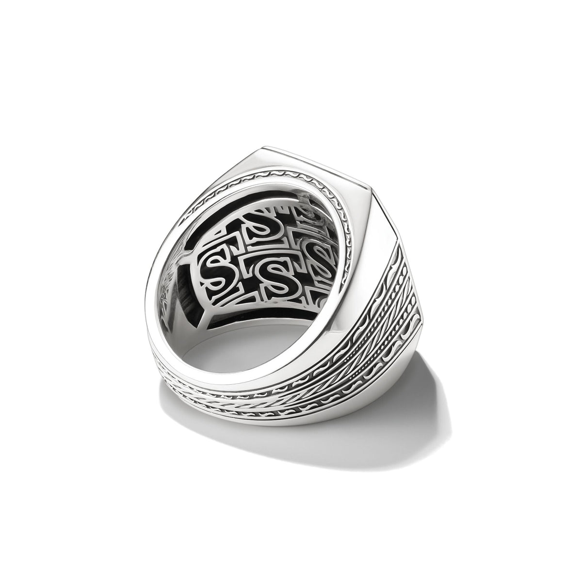 THOMAS SABO Horse Head Signet Ring with Zirconia Stones