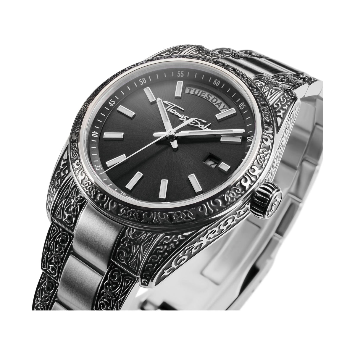 THOMAS SABO Rebel Revive Watch 36mm Black
