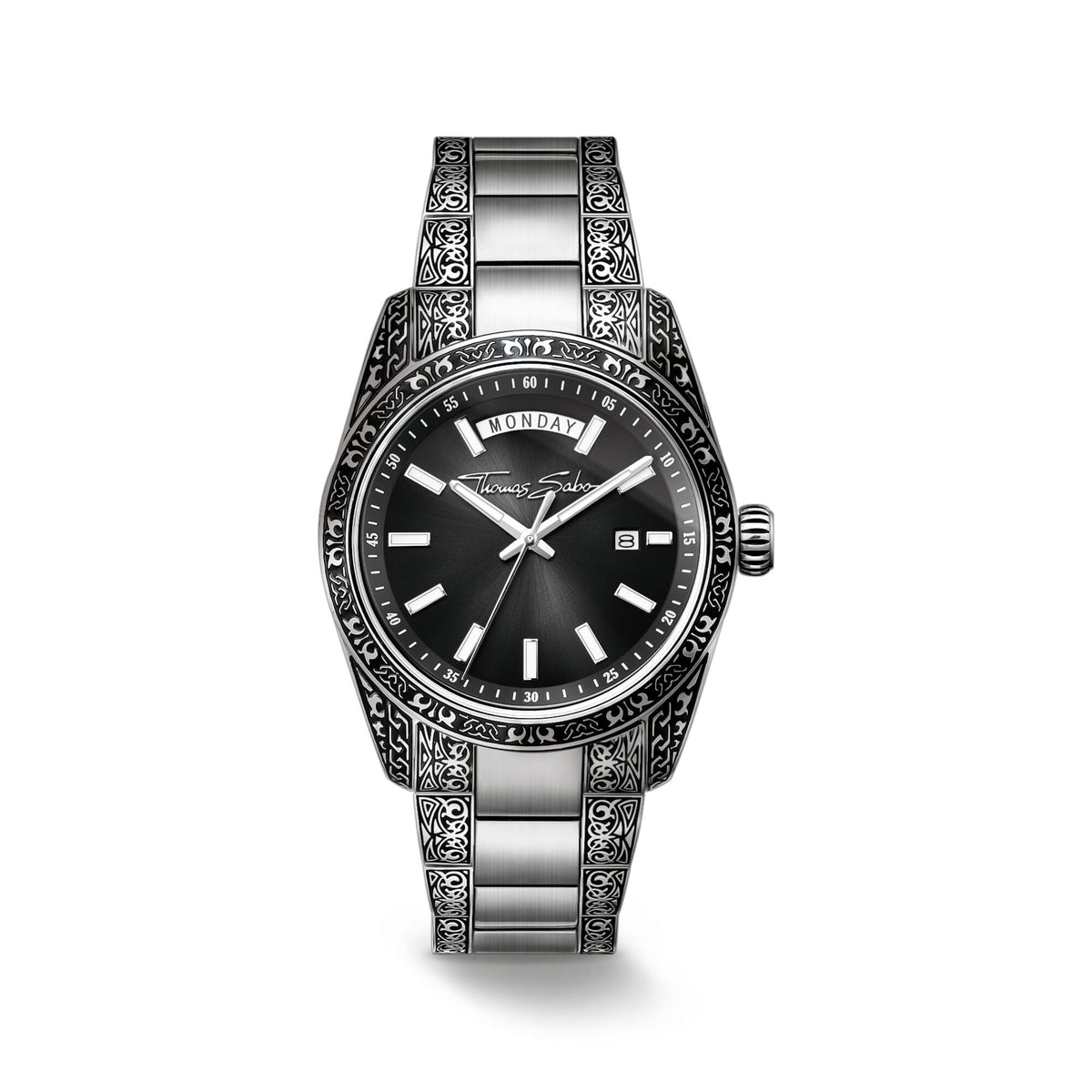 THOMAS SABO Rebel Revive Watch 40mm Black