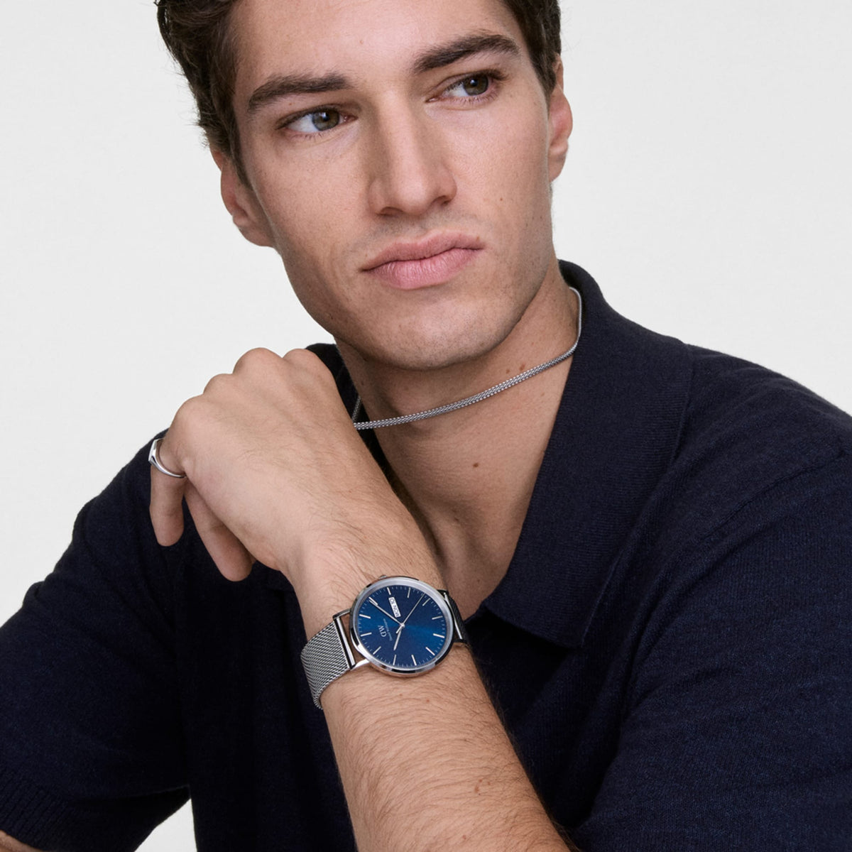 Daniel Wellington Classic Day Display Sterling Arctic Watch