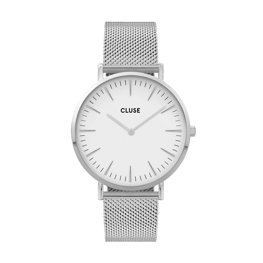 CLUSE Boho Chic Mesh Silver/White CW0101201002