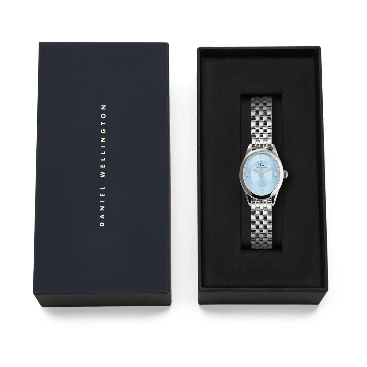 Daniel Wellington Ophelia Mini Ice Blue Silver Watch