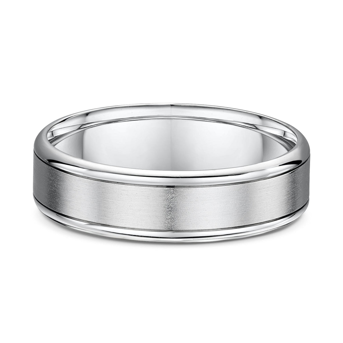 9ct White Gold Wedding Ring