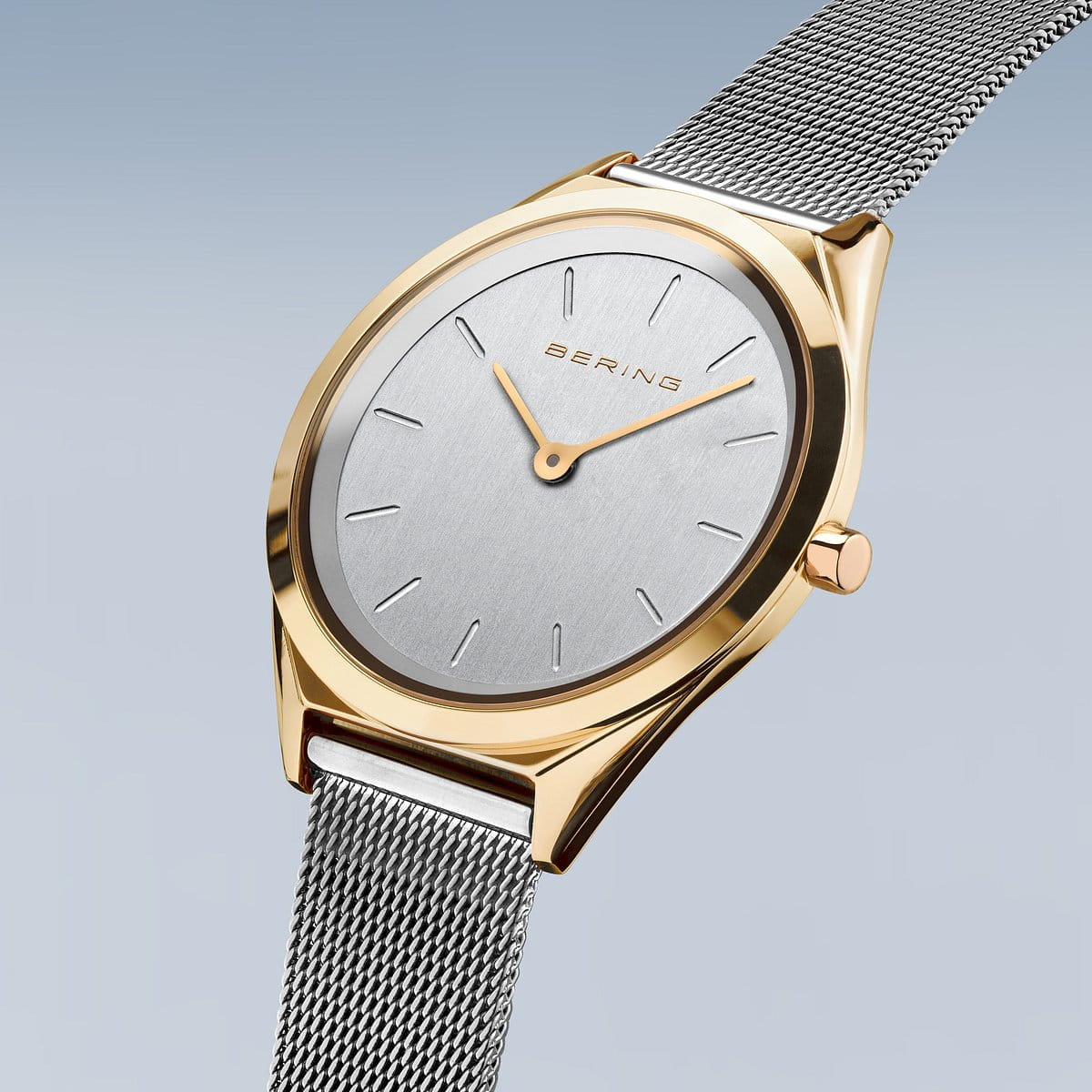 Bering Ladies Ultra Slim Silver Watch