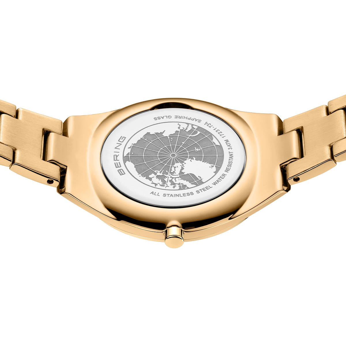 Bering Ladies Ultra Slim Gold Watch