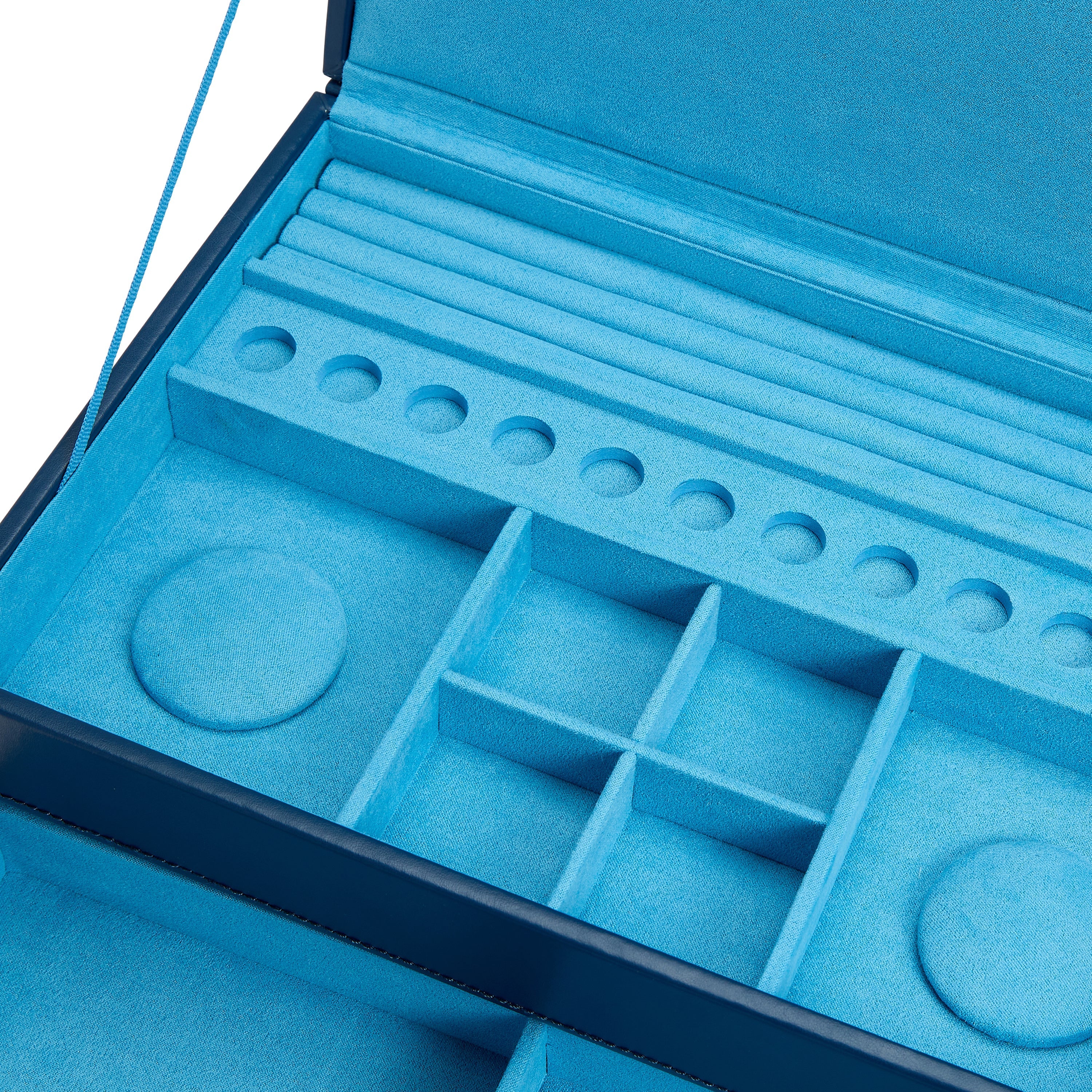 Wolf Sophia Jewellery Box Indigo