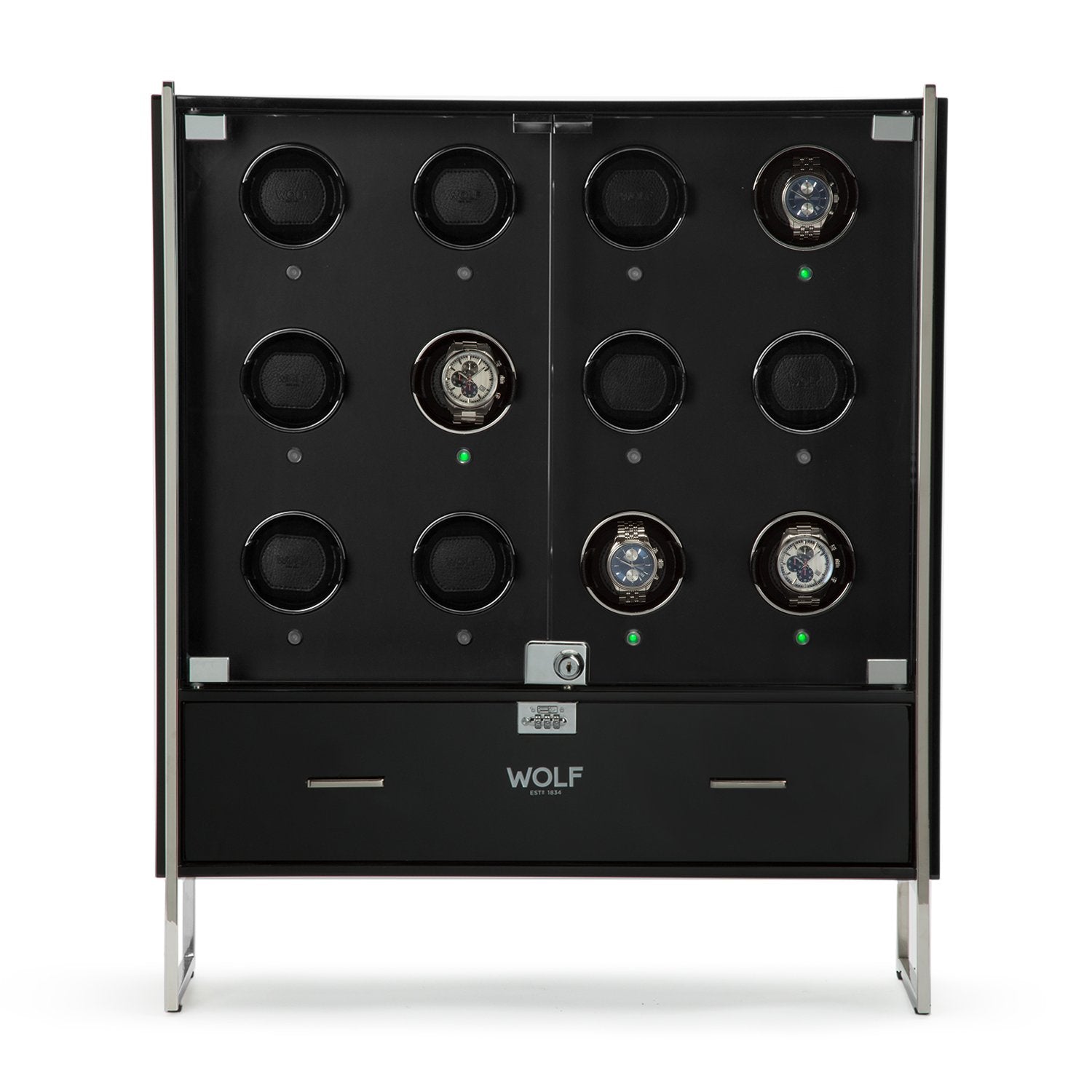 Wolf Regent 12P Cabinet Winder Black /Black B