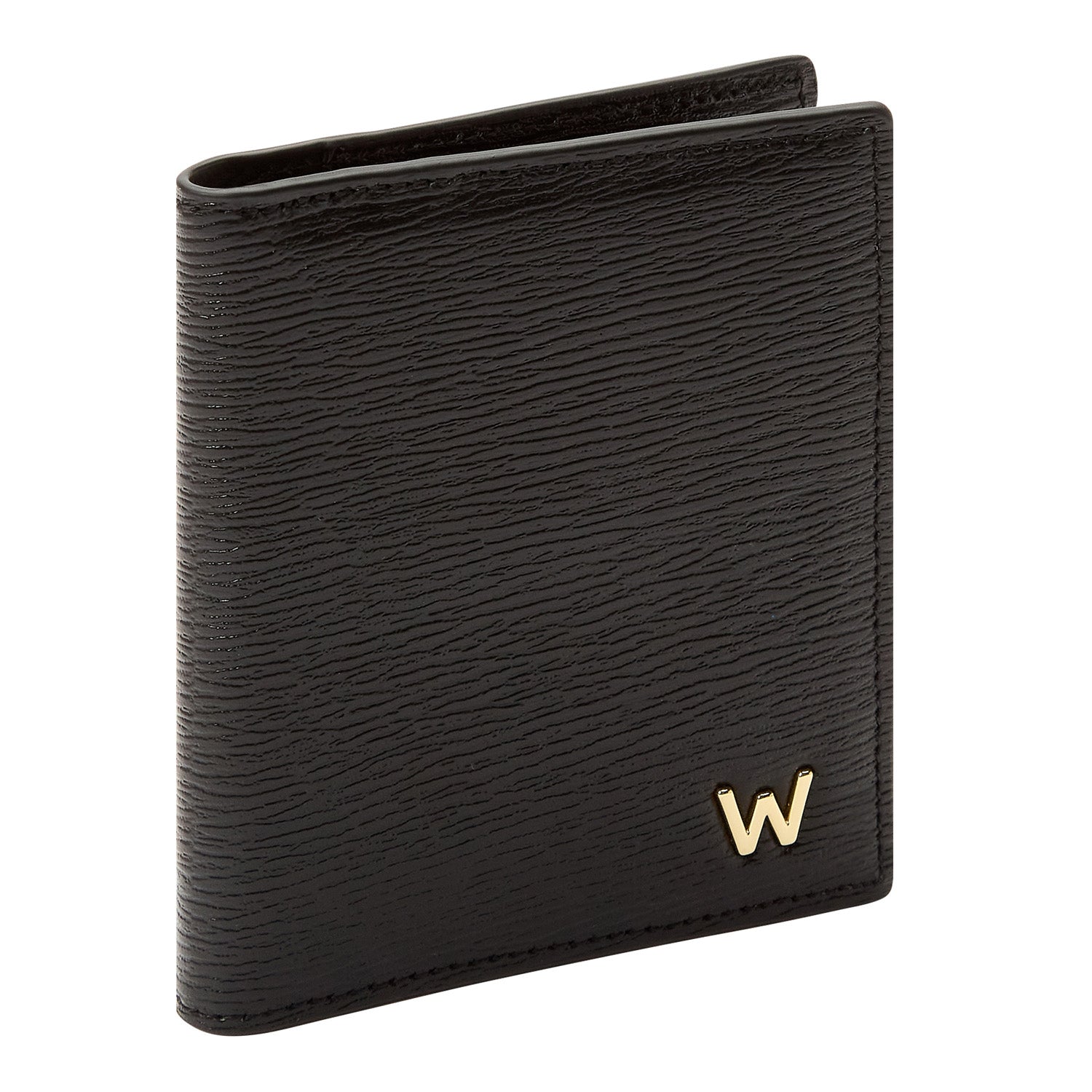 Wolf Logo ID Card Case Black