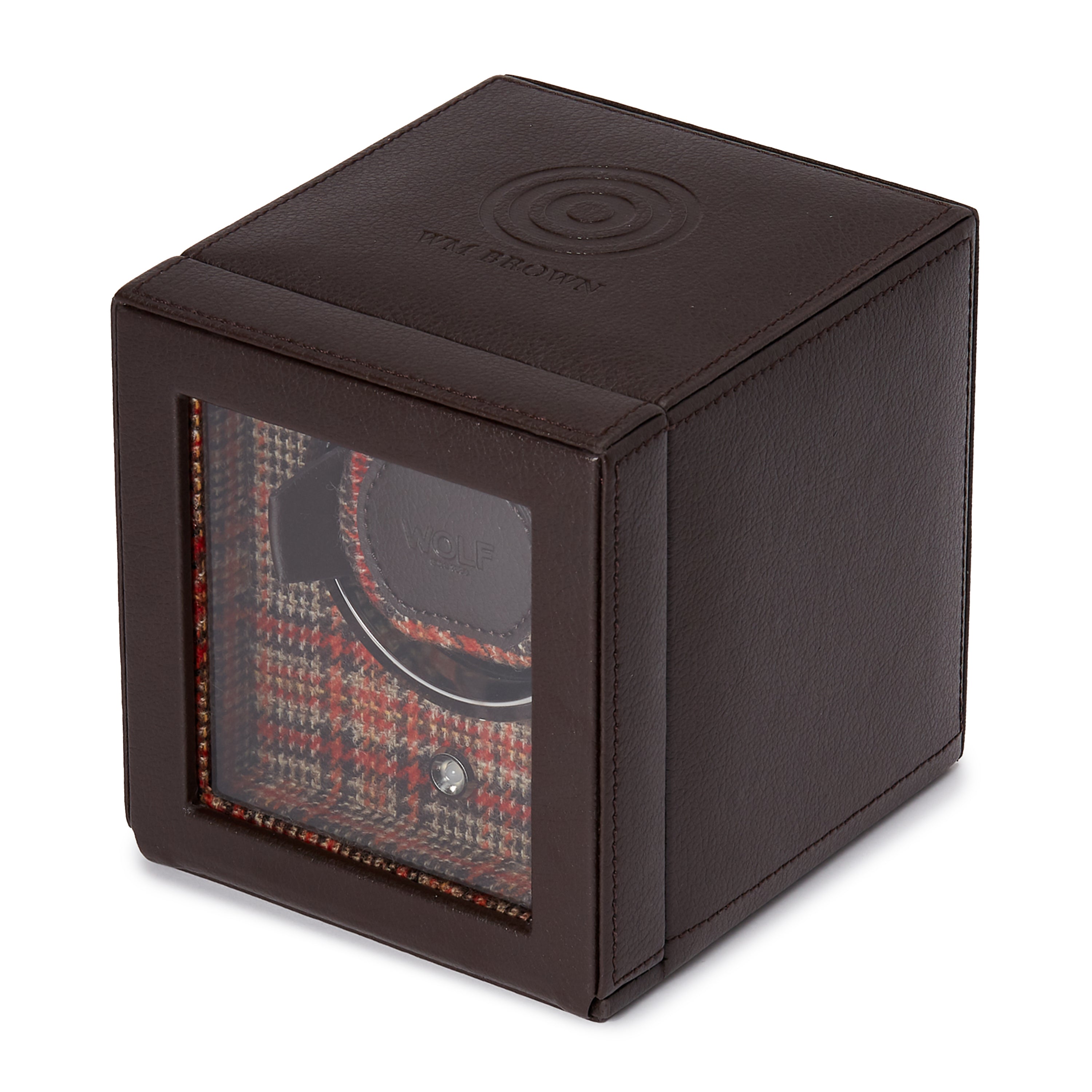 Wolf WM x WOLF Brown Single Watch Winder