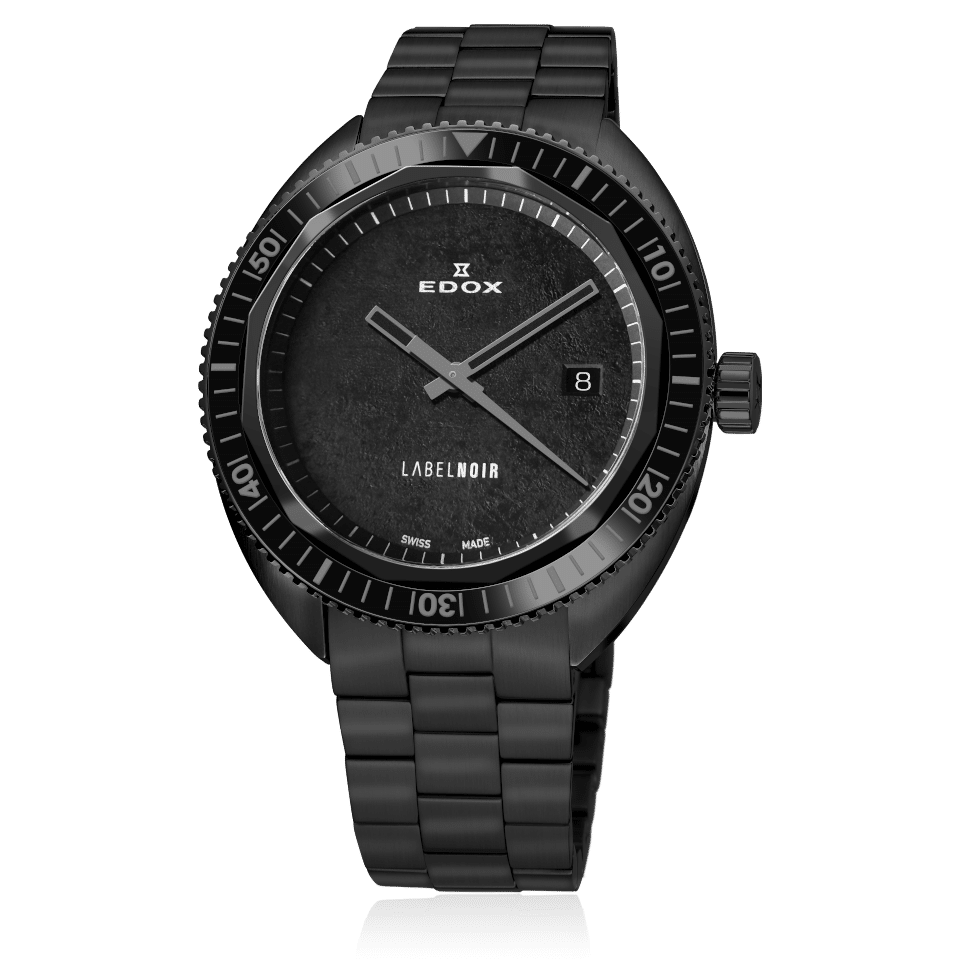 Edox Hydro-Sub Chronometer Label Noir Edition