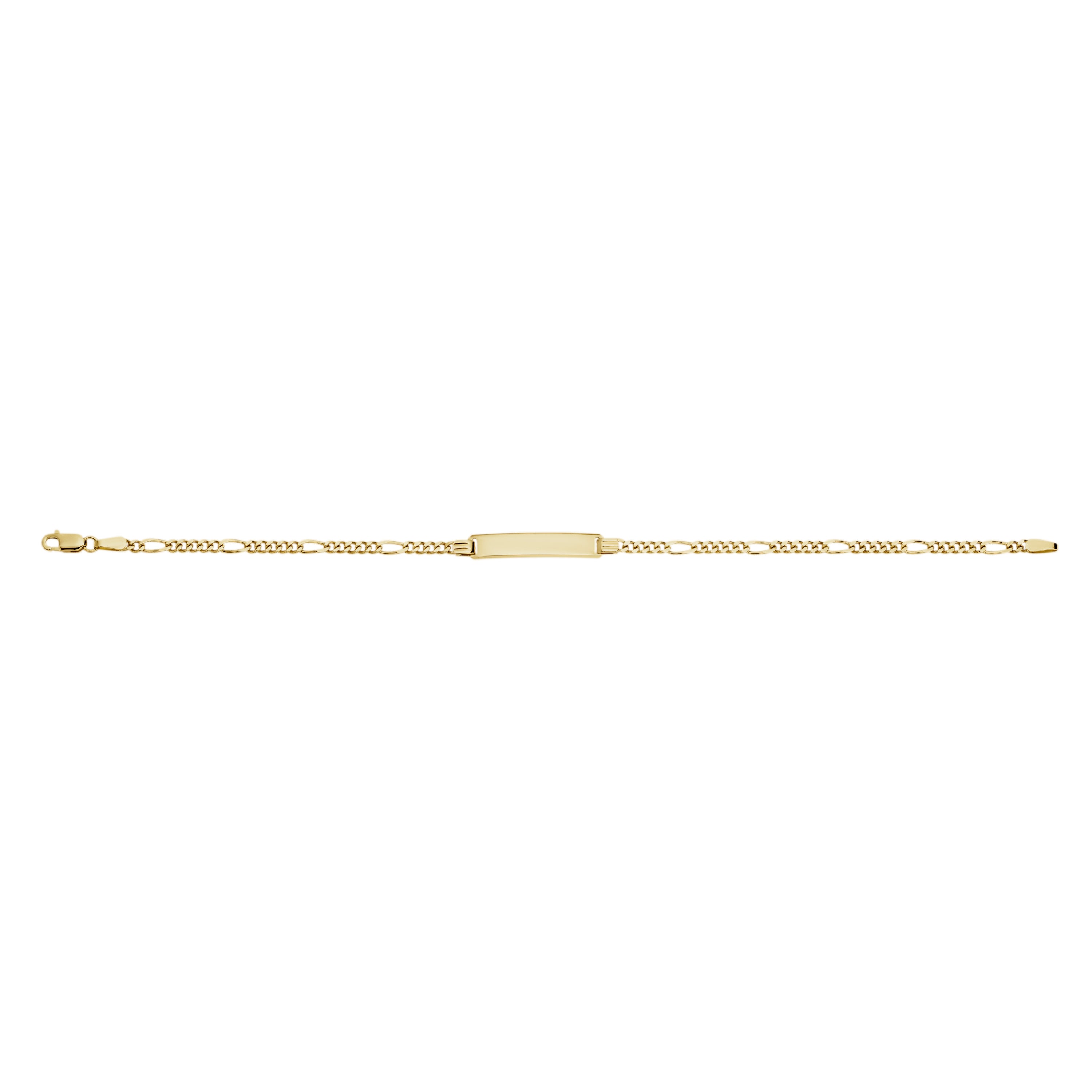 9ct gold ID bracelet