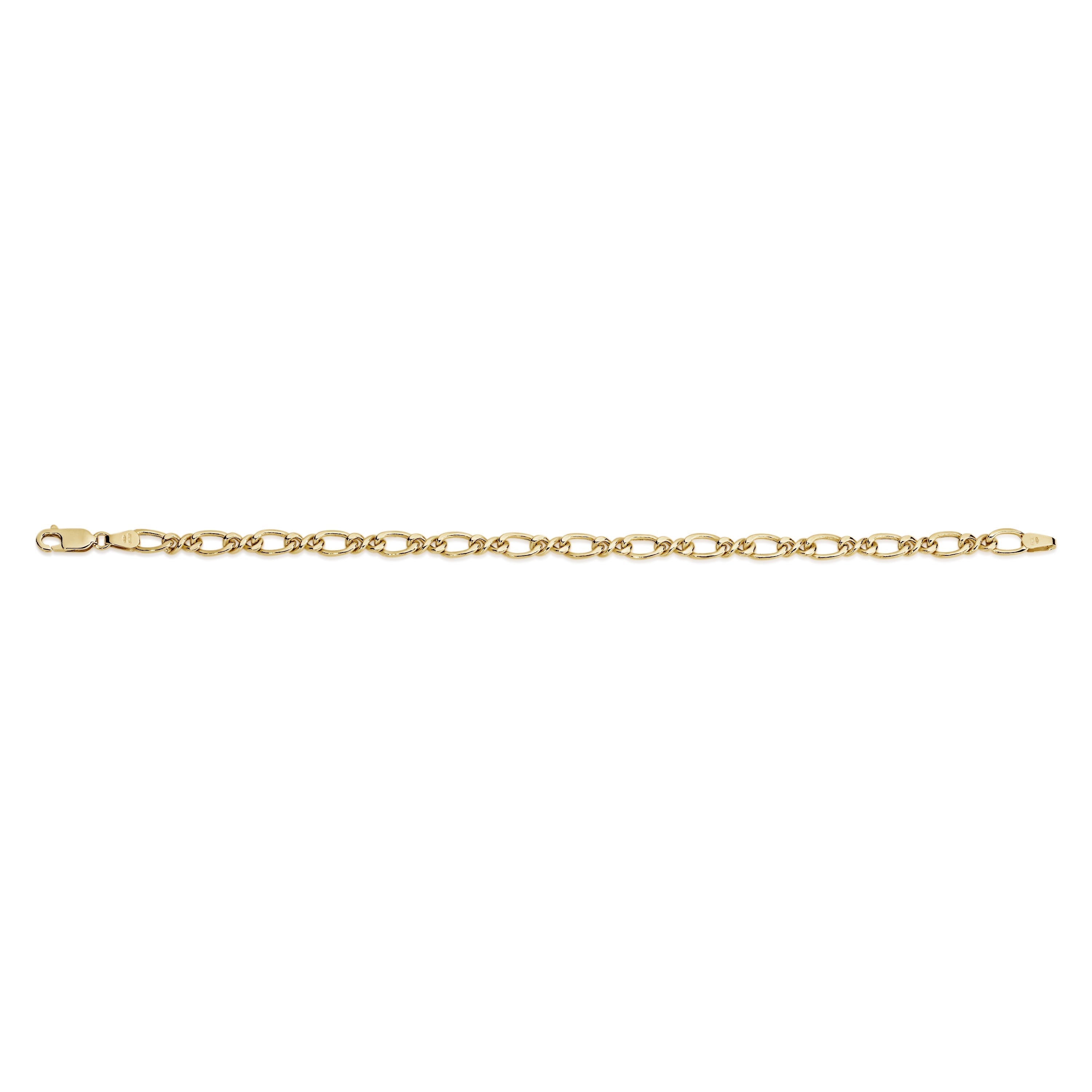 9ct infinity link bracelet