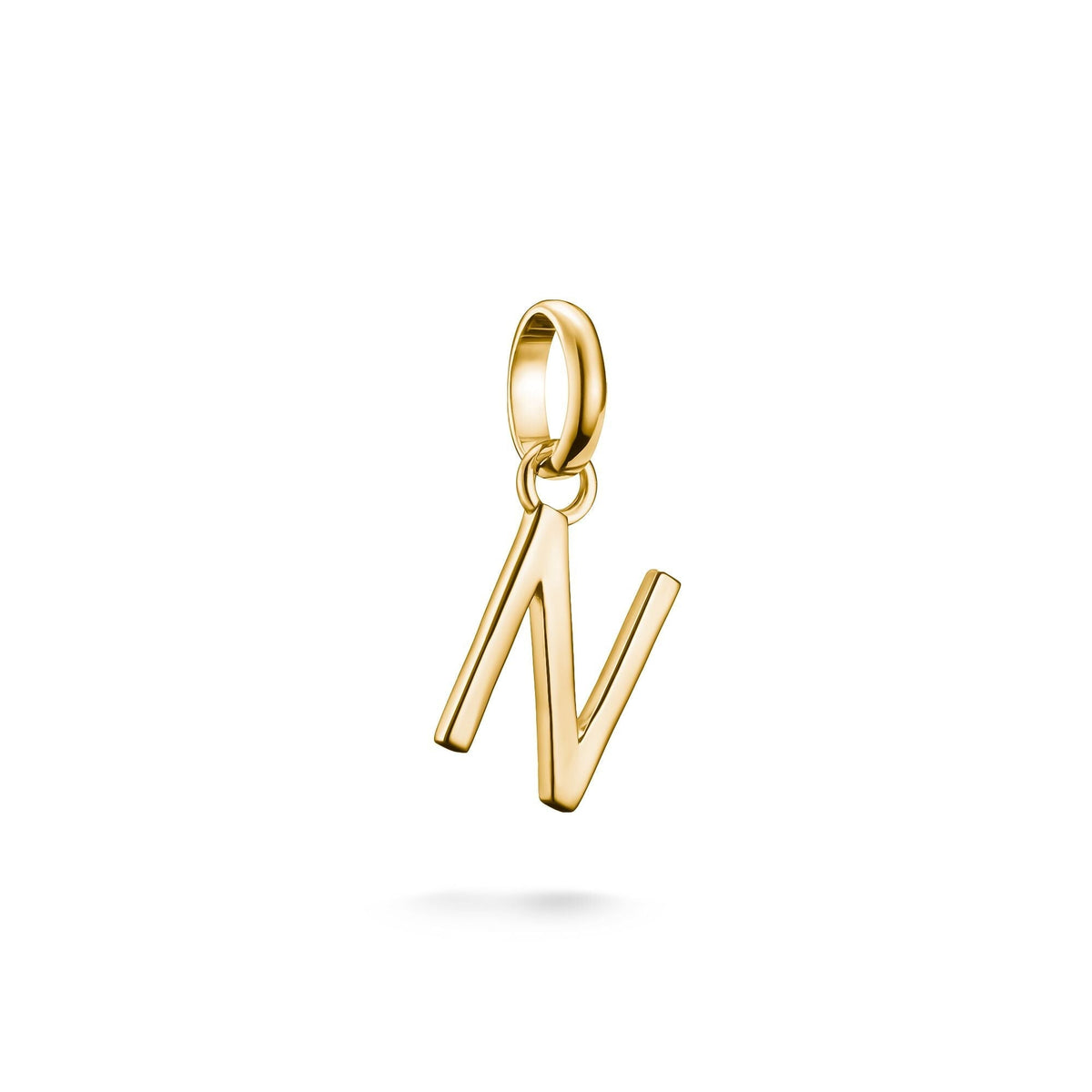 THOMAS SABO Connect Charm letter N Gold