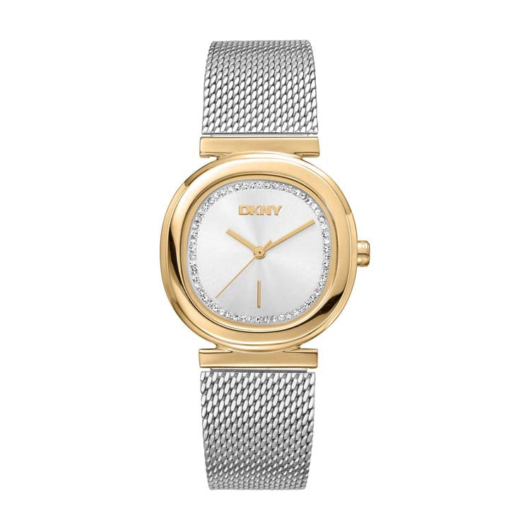 DKNY Evening Two-Tone Stainless Steel 30mm Watch