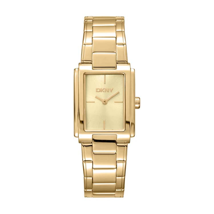 DKNY Everyday Gold Stainless Steel 23x30mm Watch