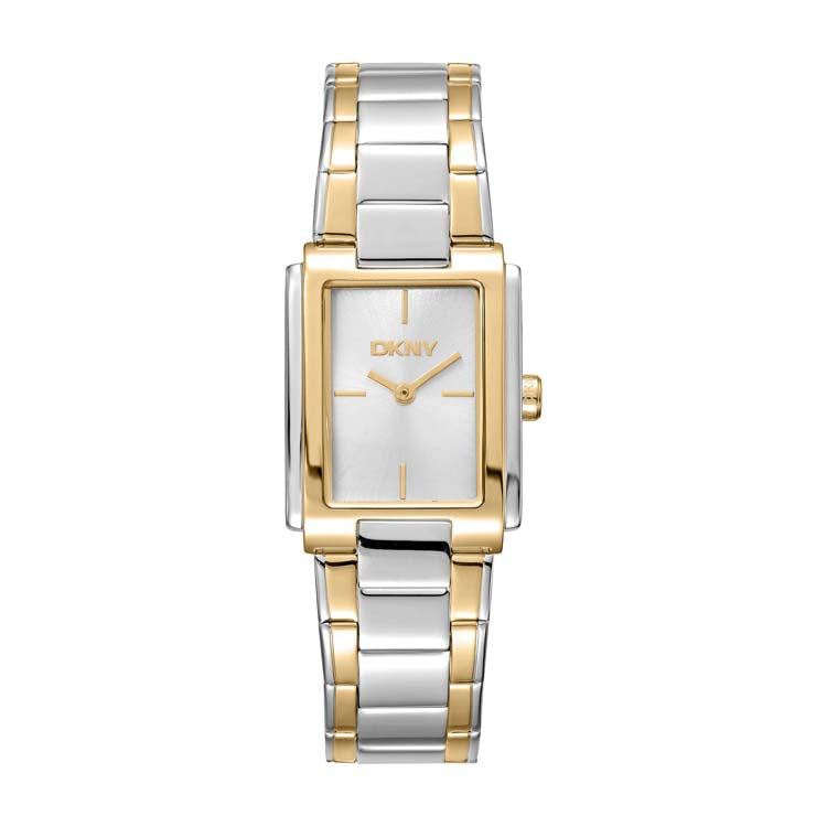DKNY Everyday Two-Tone Stainless Steel 23x30mm Watch