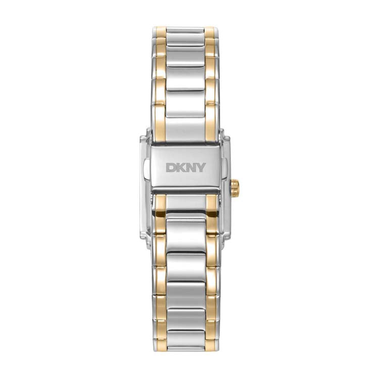 DKNY Evening Two-Tone Stainless Steel 23x30mm Watch
