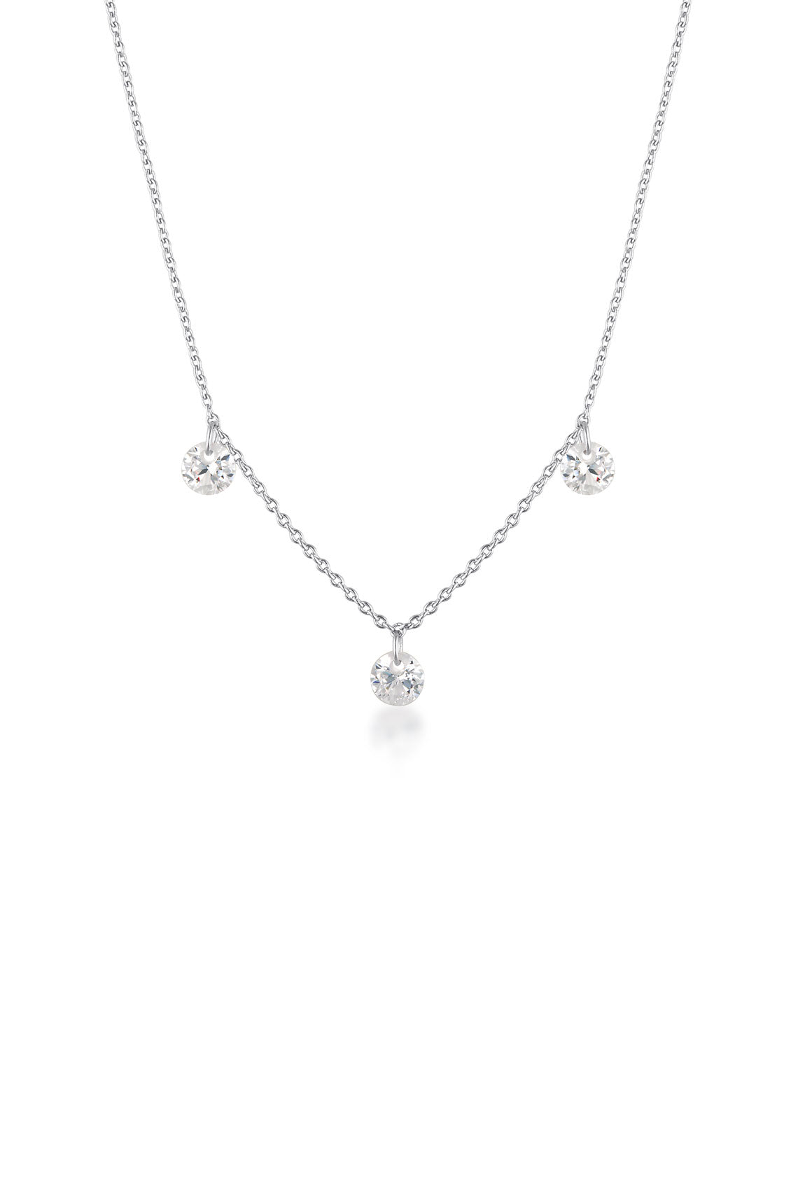 Georgini Mirage Ethereal Necklace Silver