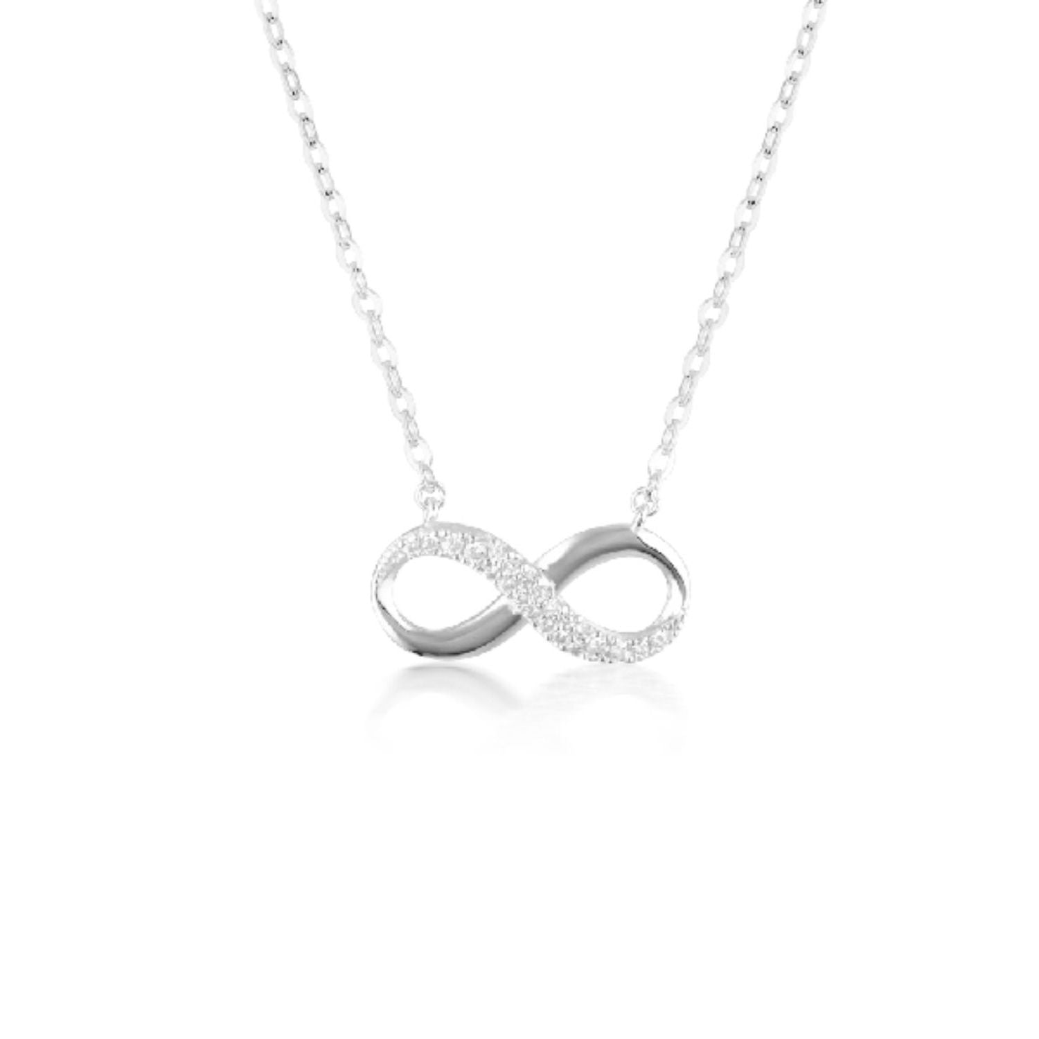 Georgini - Forever Infinity Sterling Silver Cubic Zirconia Necklet