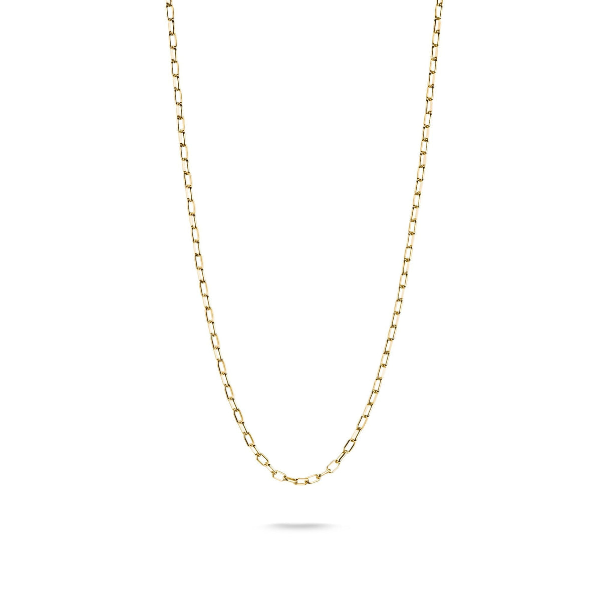 THOMAS SABO Charm Necklace Paperclip Gold