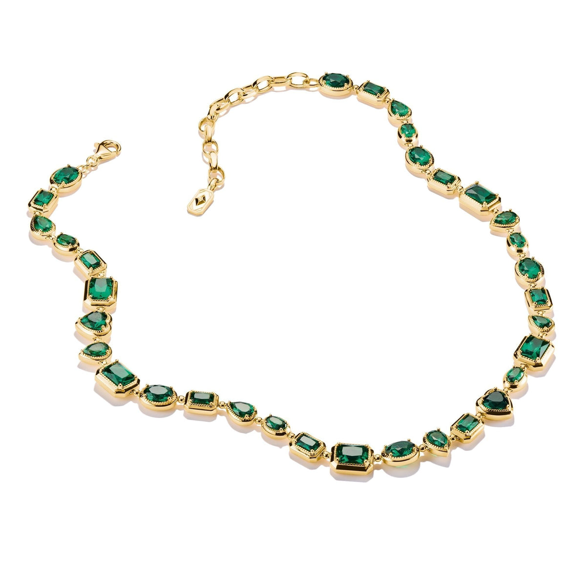 THOMAS SABO Elyndra Necklace with Green Stones