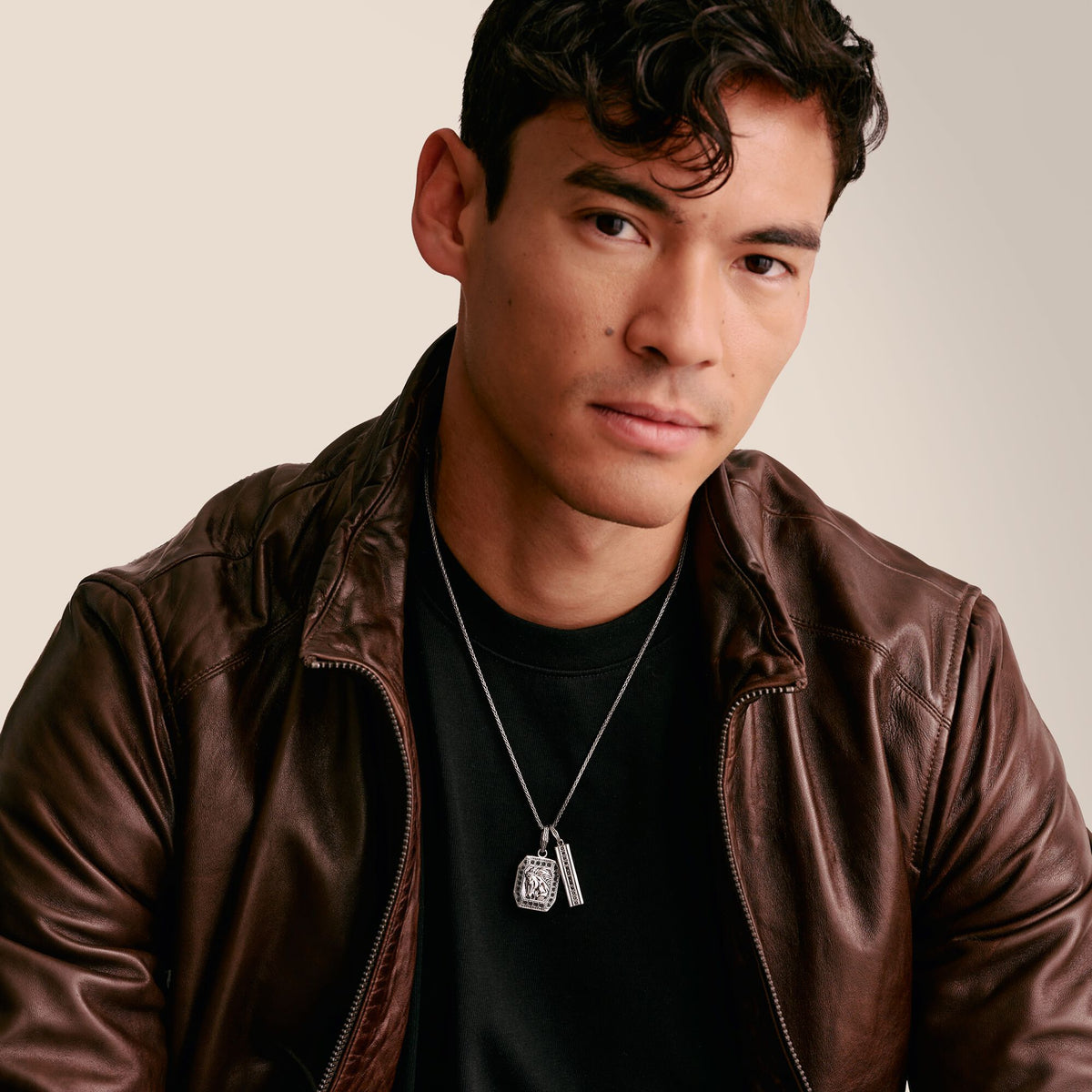 THOMAS SABO Narrow Braided Necklace Wild Horses