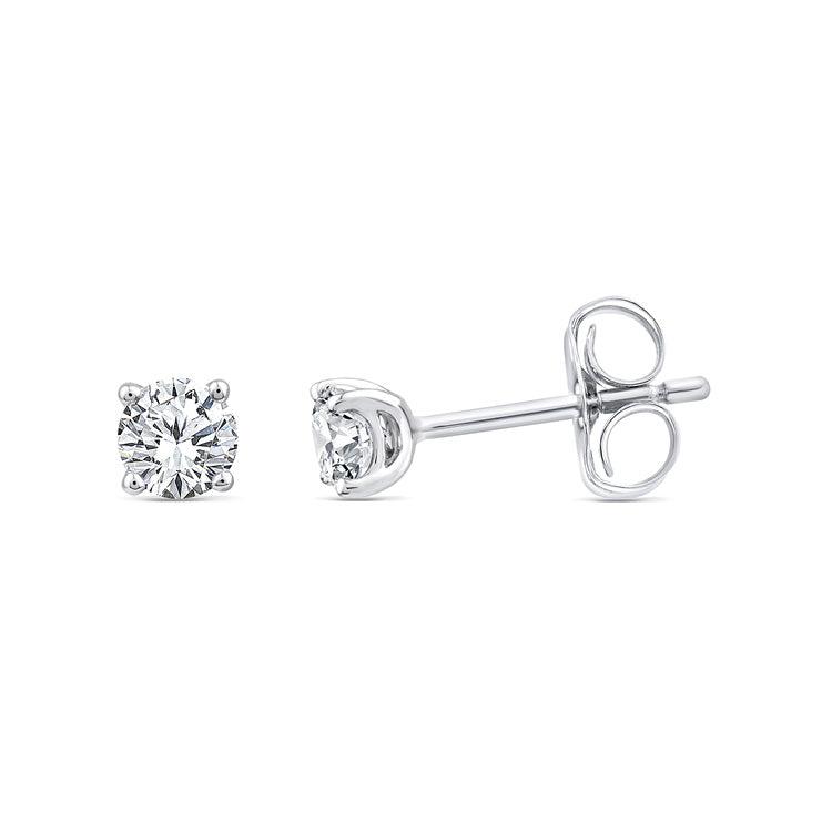 1.50ct Lab Grown Diamond Earrings in 9ct White Gold