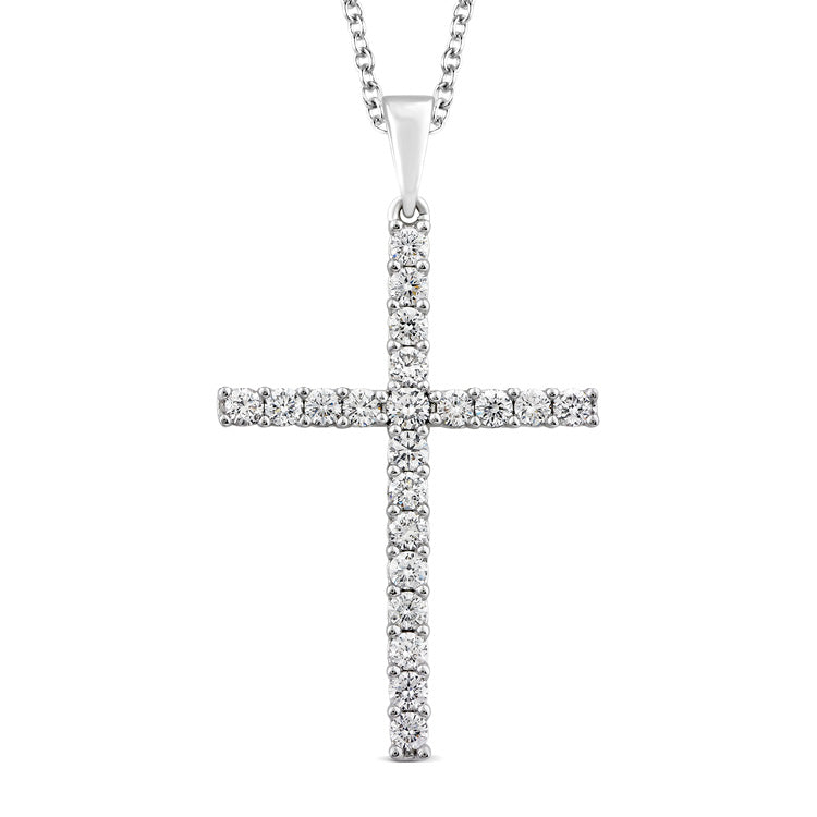 0.50ct Lab Grown Diamond Necklace in 9ct White Gold