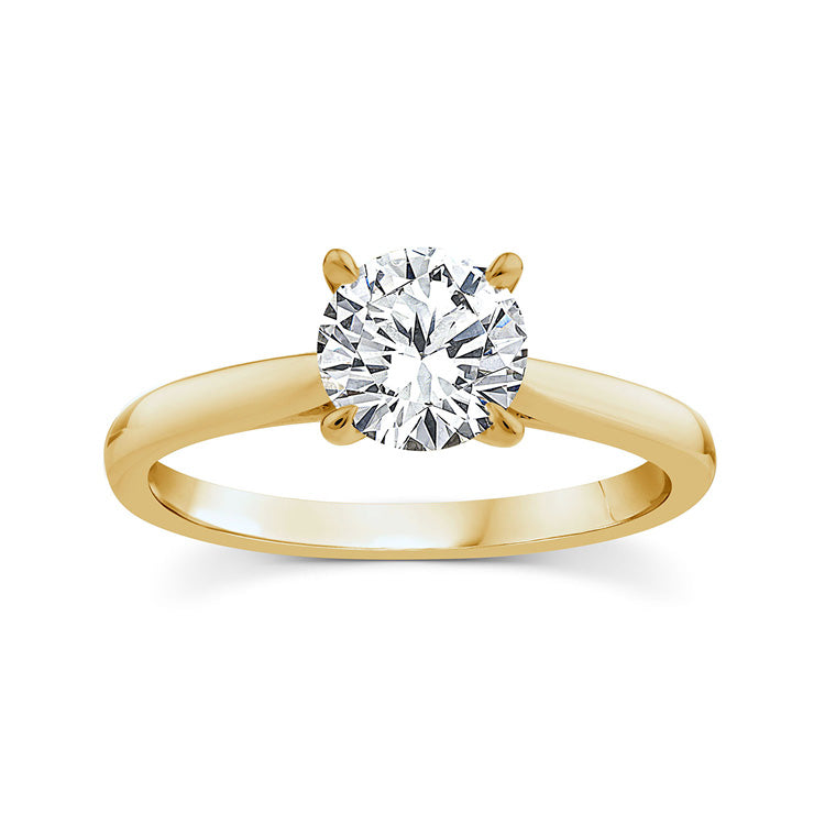 1.00ct Lab Grown Diamond Ring in 9ct Yellow Gold