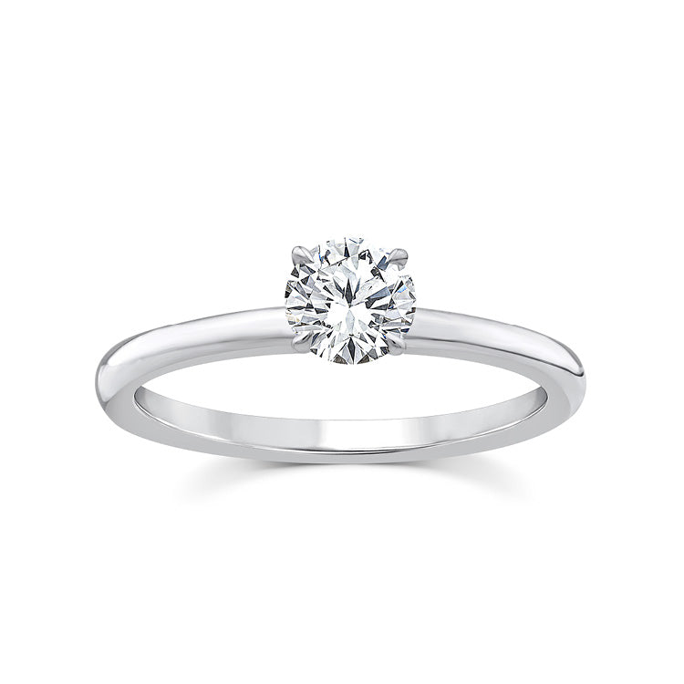 0.50ct Lab Grown Diamond Ring in 9ct White Gold