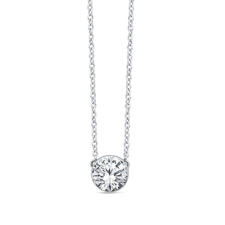 0.50ct Lab Grown Diamond Necklace in 9ct White Gold