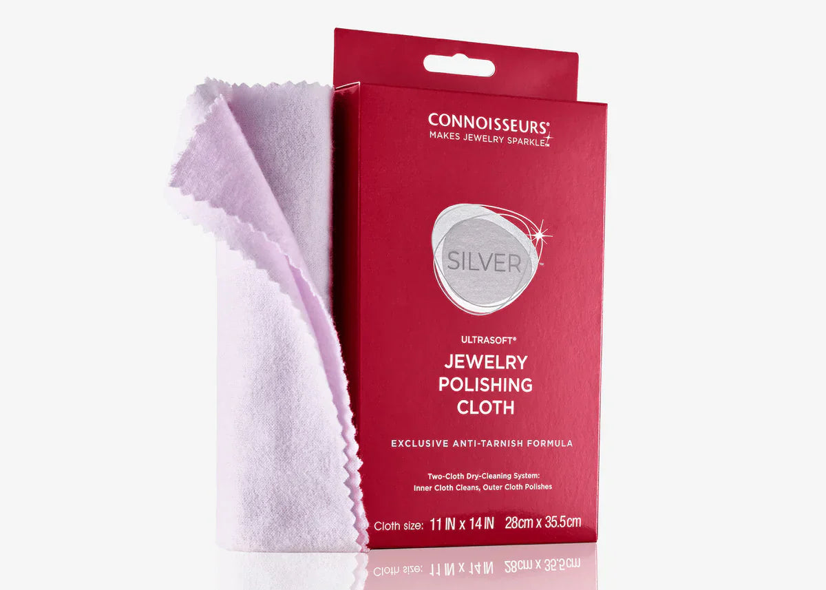 Connoisseurs Extra Large UltraSoftÂ® Silver Jewellery Polishing Cloth