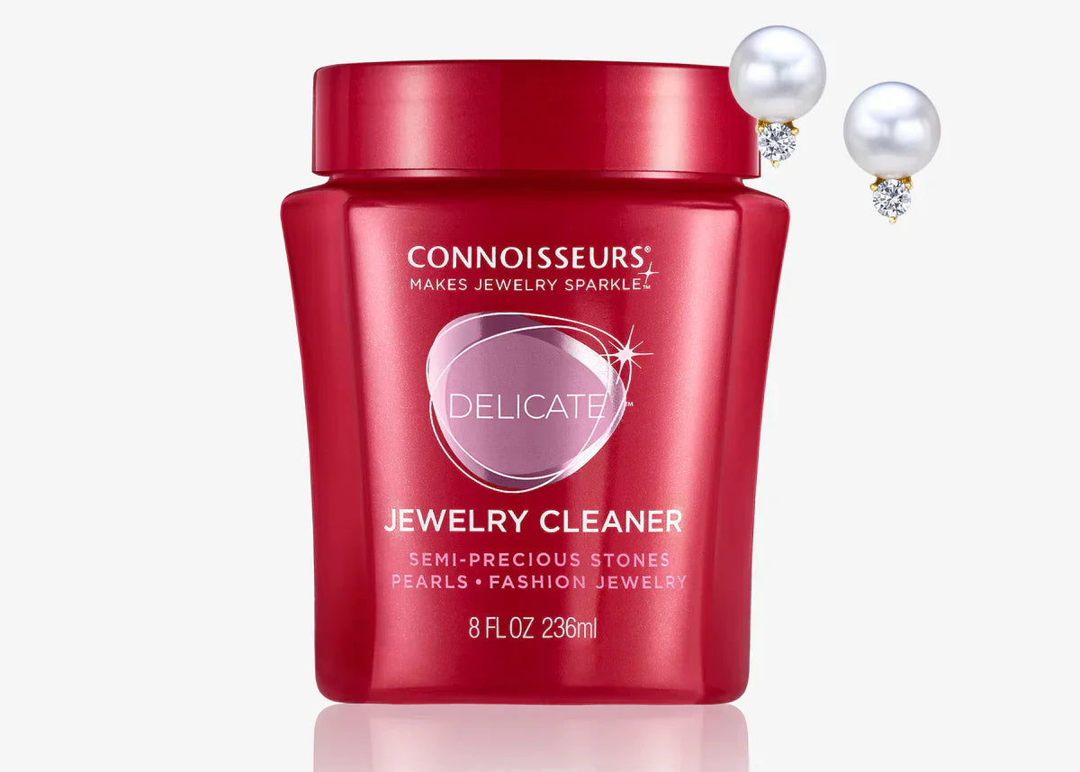 Connoisseurs Delicate Jewellery Cleaner | 250ml. Dip Tray + Brush