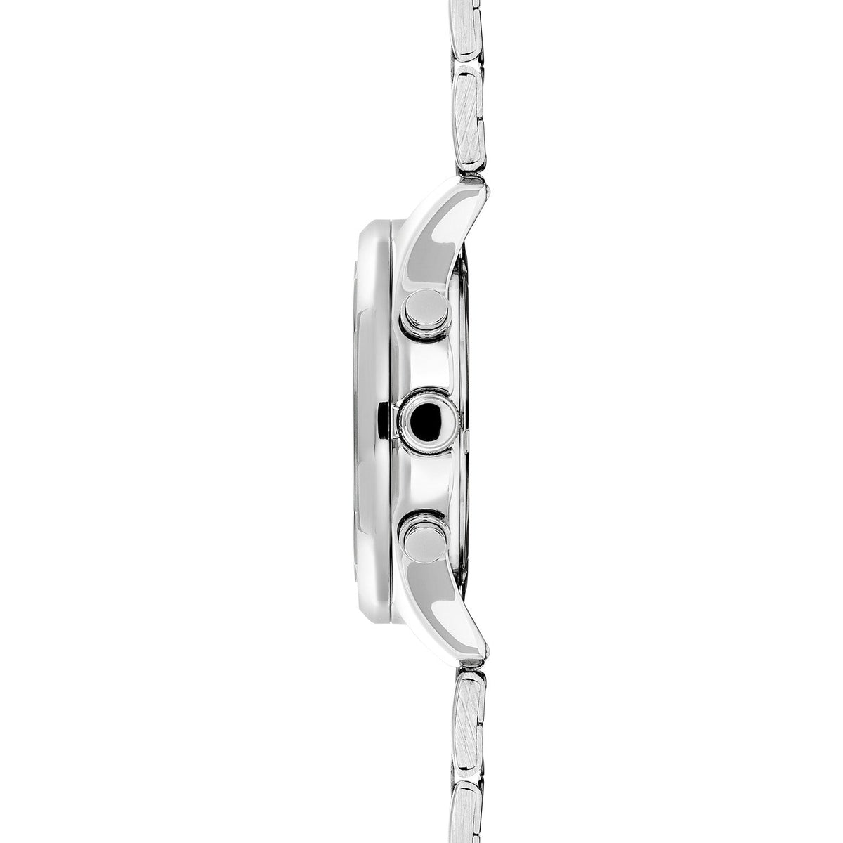 Sekonda Mens Octaire Black Dial Stainless Steel Bracelet 40mm Watch