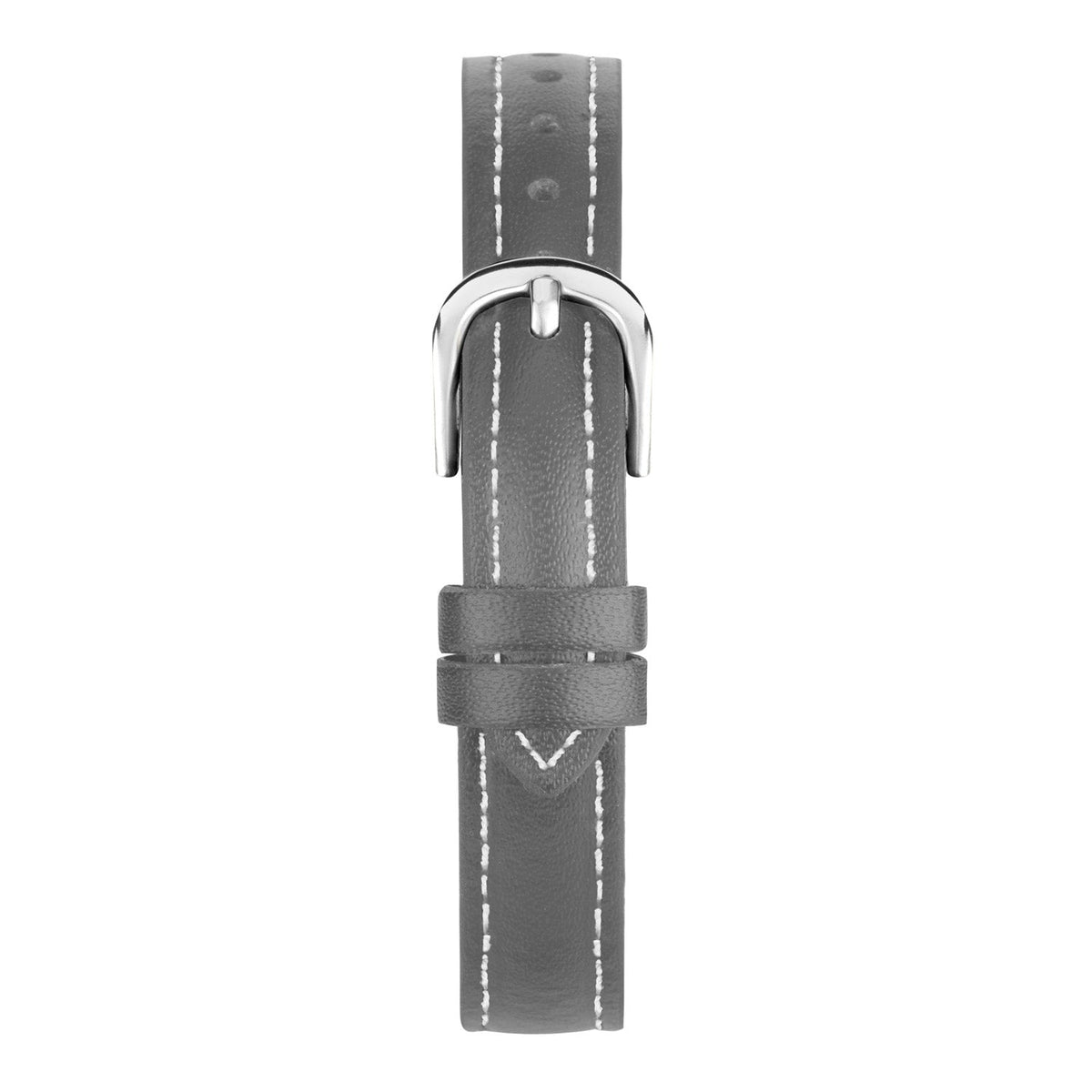 Sekonda Womens Evans White Dial Grey Leather Strap 25mm Watch